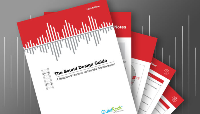The Sound Deign Guide 2025 edition is a transparent resource for sound and fire information